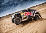 Silk Way Rally 2017, етап 9: силен ден за българите, Льоб се размаза 8