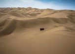 Silk Way Rally 2017, етап 9: силен ден за българите, Льоб се размаза 11