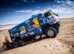 Silk Way Rally 2017, етап 9: силен ден за българите, Льоб се размаза 16