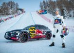 Audi e-tron и Екстрьом изкачиха най-трудната ски писта (видео) 6
