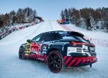 Audi e-tron и Екстрьом изкачиха най-трудната ски писта (видео) 13
