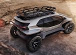 Електрическият офроудър Audi AI:Trail заменя фаровете с дронове 10