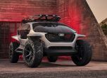 Електрическият офроудър Audi AI:Trail заменя фаровете с дронове 11