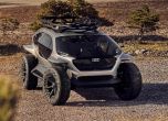 Електрическият офроудър Audi AI:Trail заменя фаровете с дронове 18