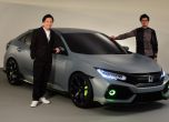 Женева: Honda показа новия Civic, обеща Type R 3