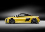 Audi представи новия R8 Spyder V10 в Ню Йорк 2
