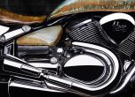 Vilner направи Suzuki Intruder като художествено произведение 2