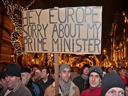 Хиляди протестираха в Будапеща