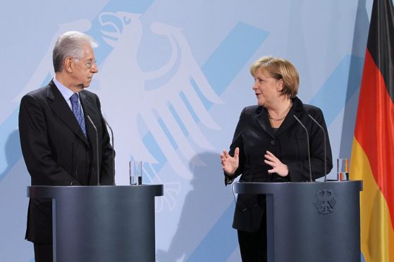 Меркел похвали реформите на Монти Снимка:БГНЕС