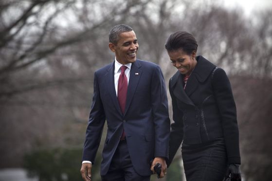 Мишел и Барак Обама Снимка: EPA/БГНЕС