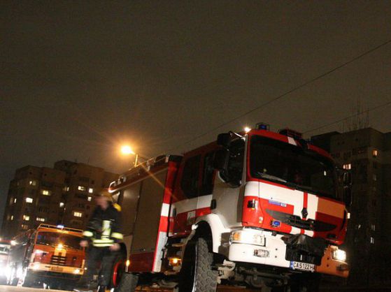 Пожар в ромска махала в София