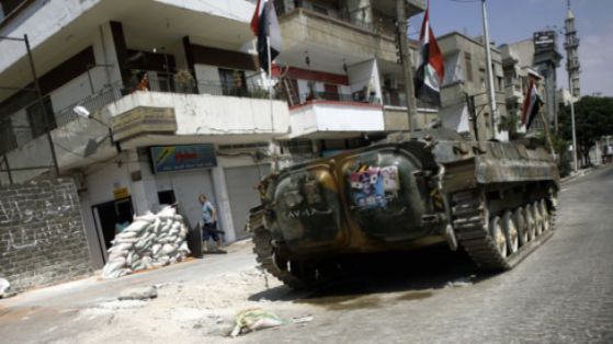 Сирийската армия атакува Дамаск с танкове 