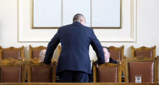 Борисов на парламентарния контрол. Снимка: БГНЕС