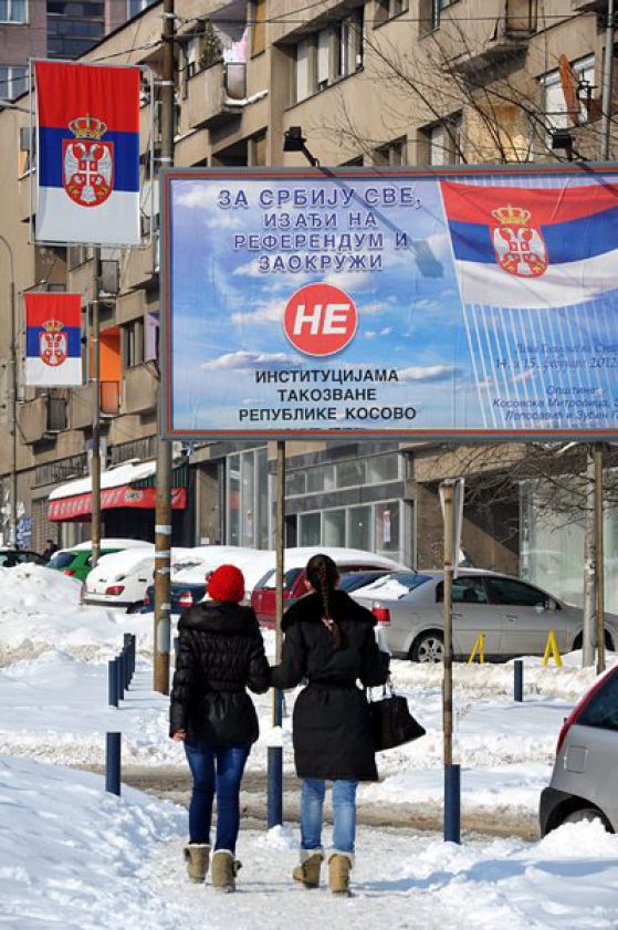 Северно Косово, референдум на сърбите 14 и 15 февруари 2012. БГНЕС6