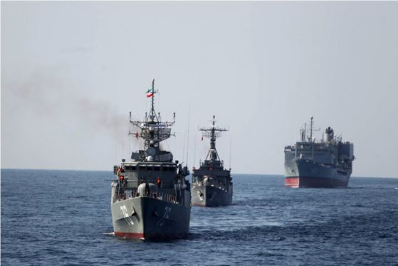 Ирански бойни кораби в Средиземно море