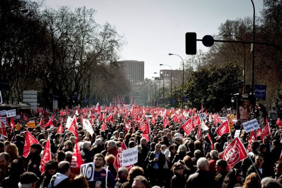 Над 1 млн. протестираха в Испания 