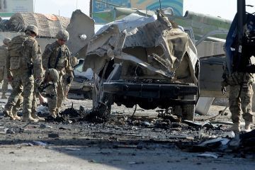 Атентат на афганистанско летище уби 9 души  Снимка:globalpost.com