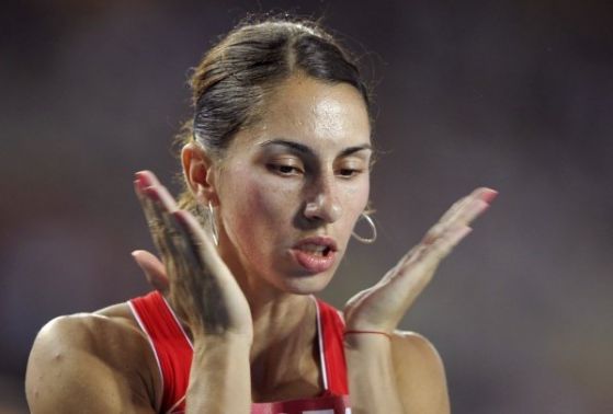 Ваня Стамболова се цели в трети медал. Снимка: БГНЕС
