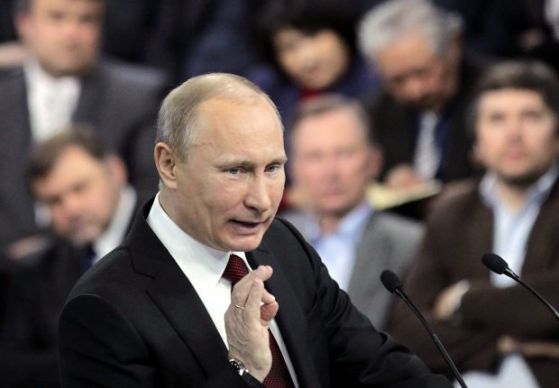 Путин спечели изборите с 64%