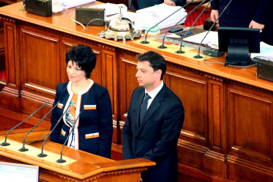 Десислава Атанасова и Делян Добрев, Снимка: Сергей Антонов