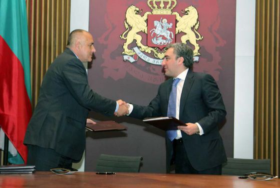 Бойко сключва договори за газ в Грузия