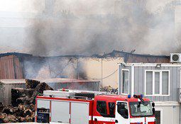 Пожар във Варна. Снимка: БГНЕС