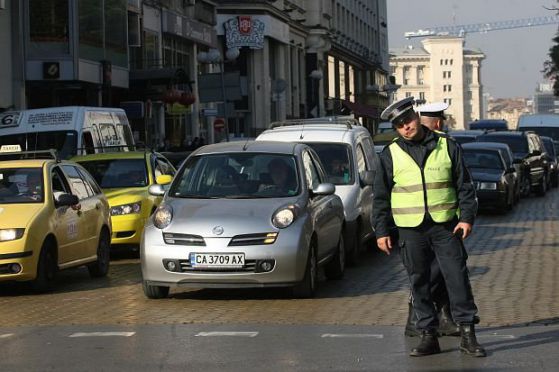 Промени в движението в центъра на София ще има в идните 4 дни. Снимка: БГНЕС