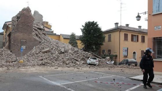 Земетресенията в Италия надигнали земята с 66 см