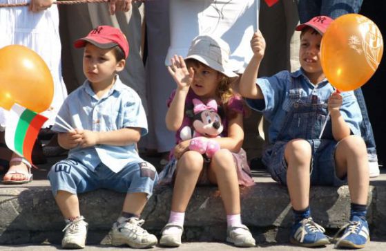 5-годишни в училищата в София. Снимка: БГНЕС