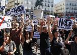 Протестът в Испания, Снимка: telegraph.co.uk