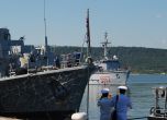 Бойни кораби на НАТО във Варна. Снимка: Булфото