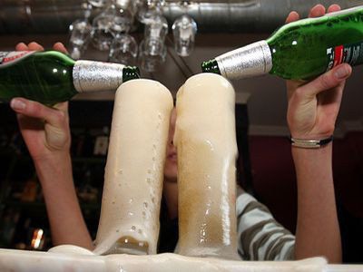 В Русия забраниха рекламата на алкохол, дори на бира.