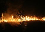 Трети ден пожарникарите се борят с огъня в Сакар планина