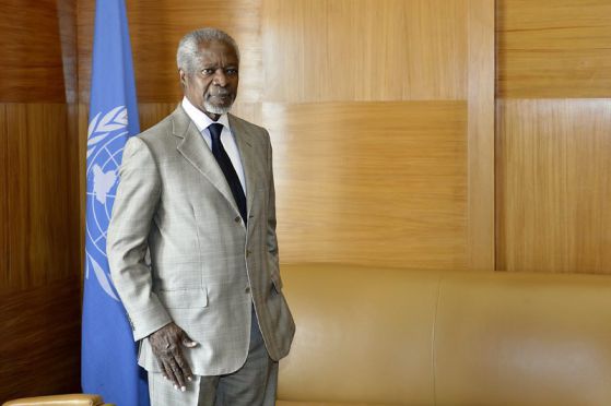 Кофи Анан вече не е мирен пратеник за Сирия