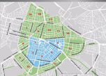 Новите синя и зелена зони за платено паркиране в София. Снимка: ЦГМ