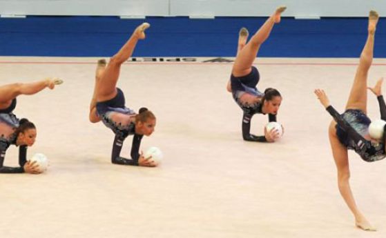 Ансамбълът по художествена гимнастика на финал в Лондон