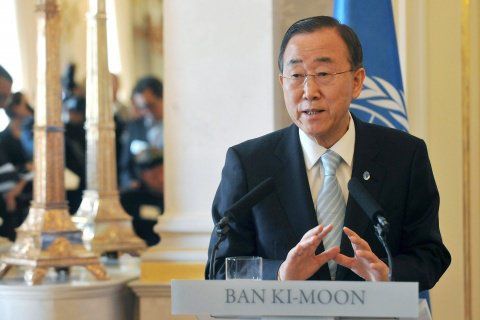 Генералният секретар на ООН Бан Ки-мун. Снимка: БГНЕС