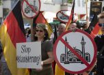 Антиислямски протести в Германия, Снимка: АР