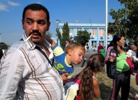 Румънски роми се вдигат на протест 