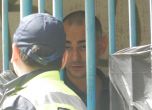 Единият от задържаните в центъра на София днес.