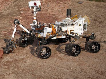 Curiosity започва изследователската си обиколка, Снимка: Reuters
