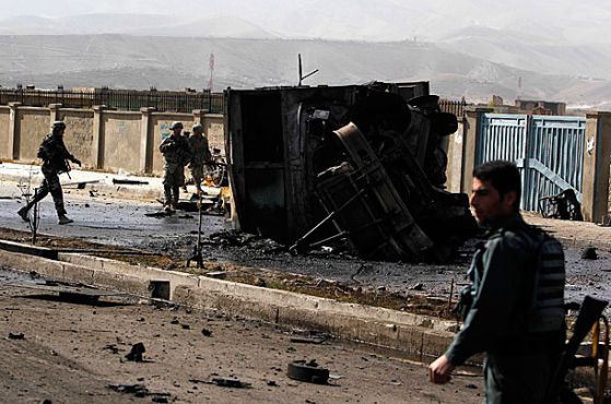 12 загинали след самоубийствена атака в Кабул, Снимка: The Times