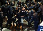 Стрелба с гумени патрони по демонстранти в Испания