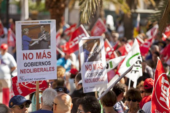 Нови масови протести заляха Испания