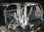 Изгорелият автомобил, Снимка: БГНЕС