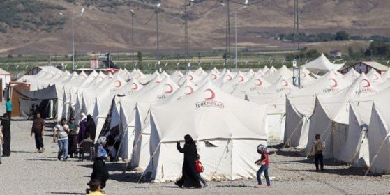 На територията на Турция понастоящем има около 100 000 сирийски бежанци. Снимка: БГНЕС