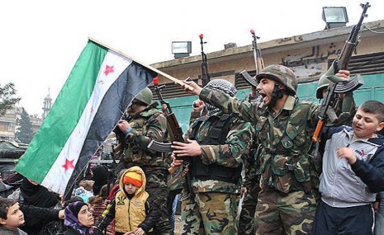 Сирийската правителствена армия обяви, че ще спре огъня докато трае мюсюлманския празник Курбан Байрам. Снимка: AFP