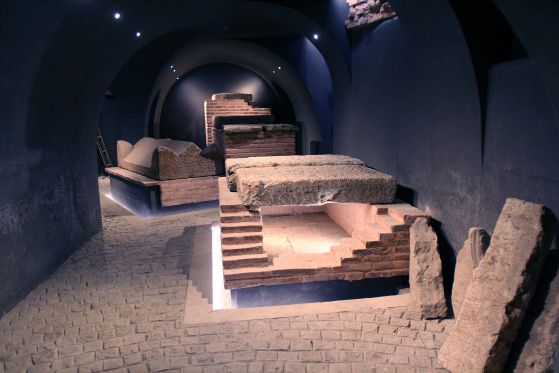 Отварят подземен археологически музей в базиликата "Света София" (снимки)