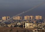 Обстрел над Газа. Снимка: БГНЕС/ЕПА