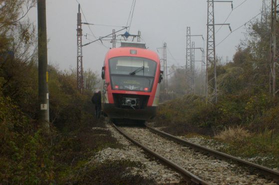 Влак прегази 48-годишен мъж край Дупница. Снимка: БГНЕС